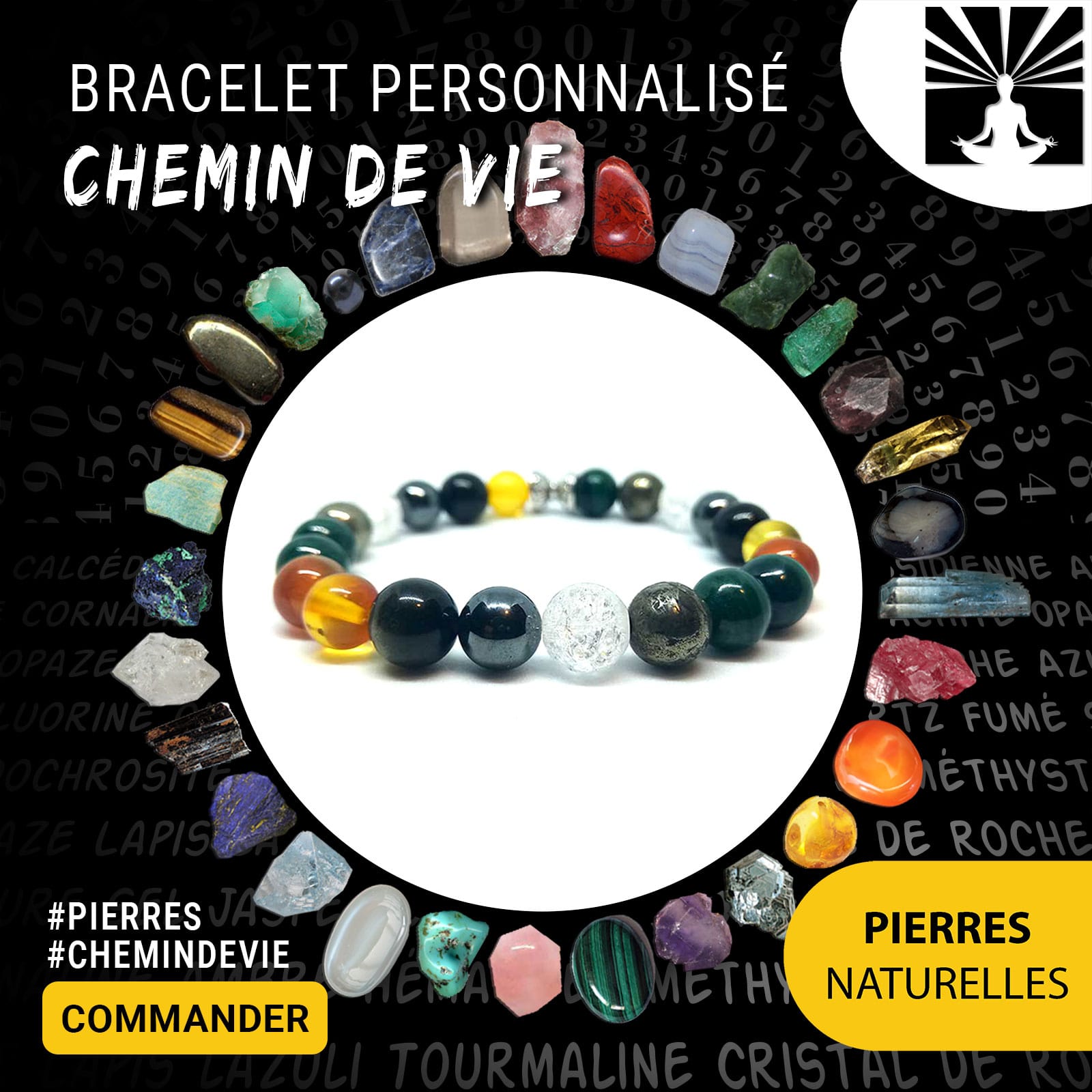 Bracelet 7 chakras | Univers Minéral®